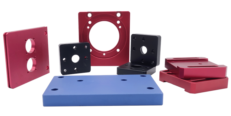 The colours after the surface treatment and finishing of Aluminium and its alloys