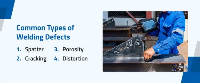 common types of welding defects