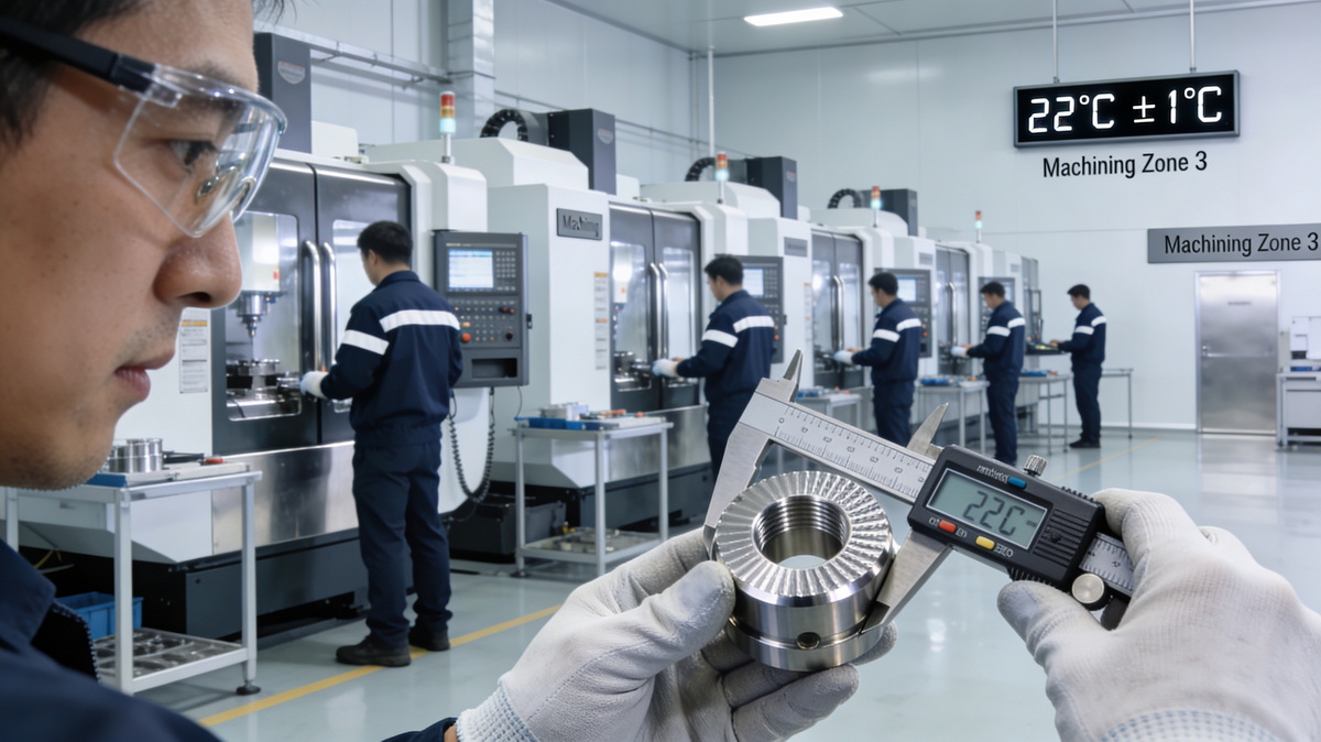 Precision CNC Factory Environment