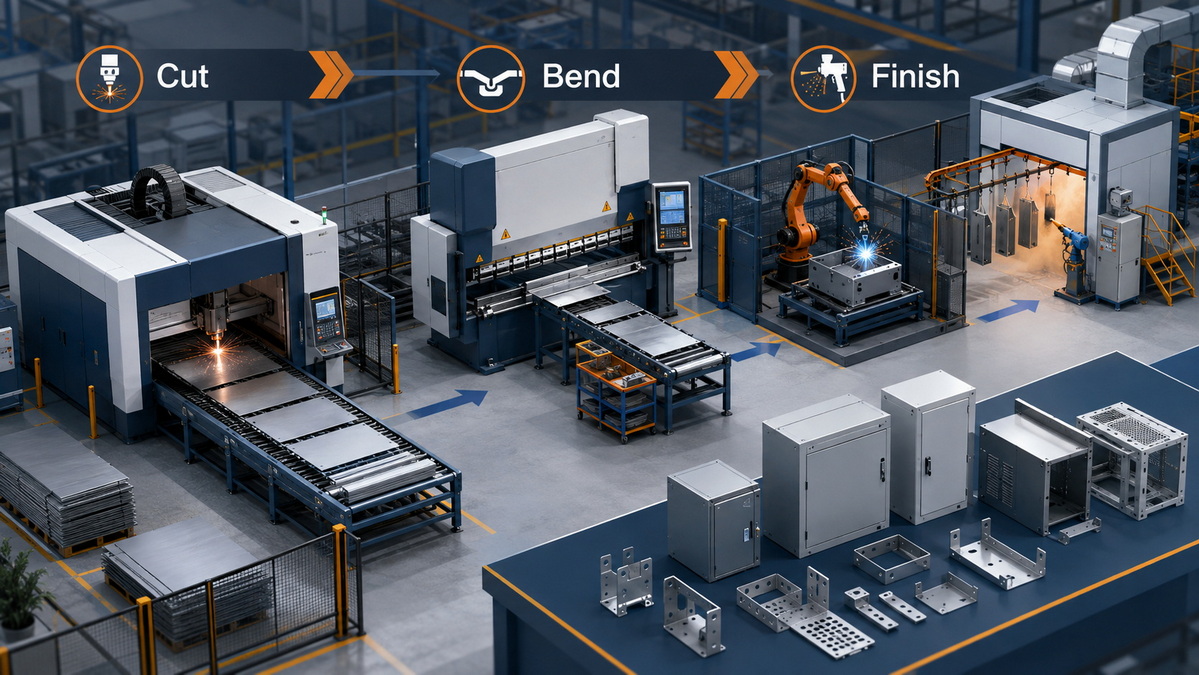 Sheet Metal Fabrication Process Overview