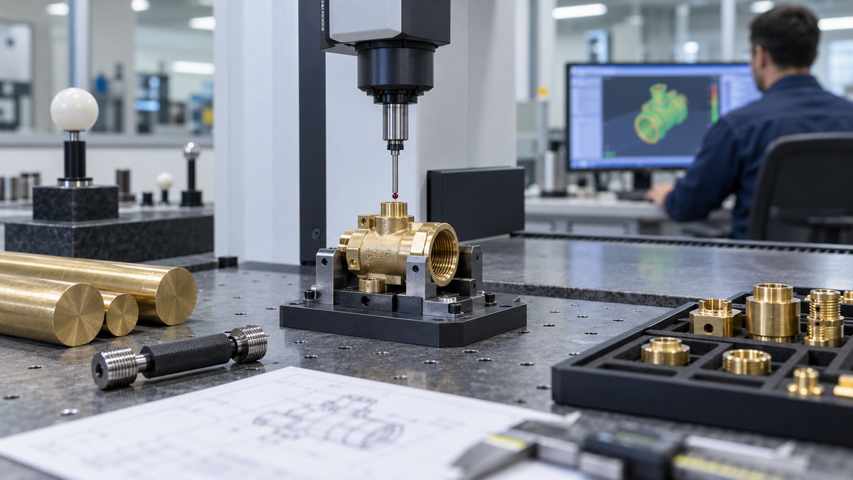 Brass Material Traceability And Quality Inspection