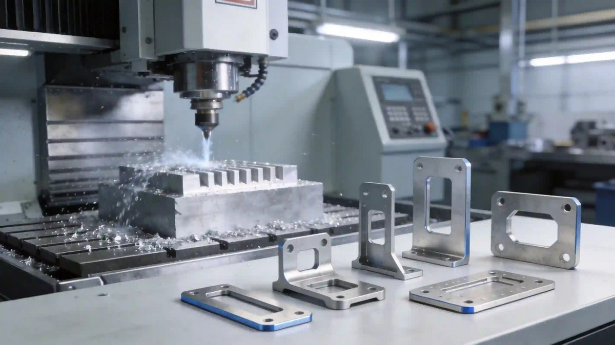 CNC Machining 6061 Aluminum Parts