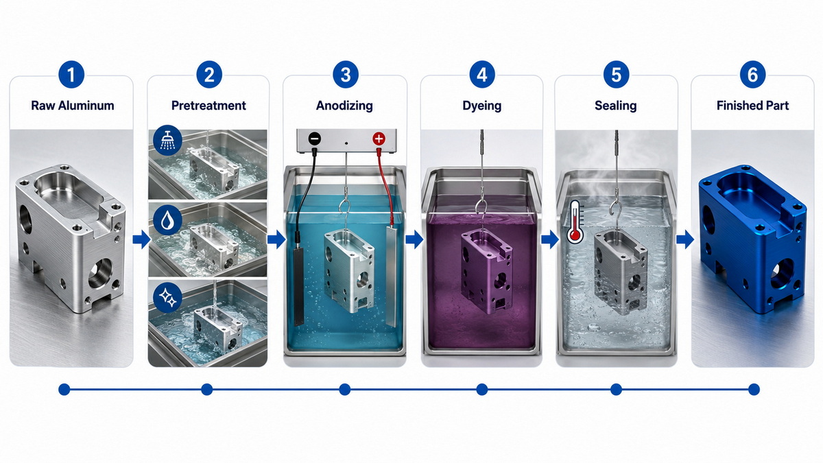 Aluminum Anodizing Process Diagram