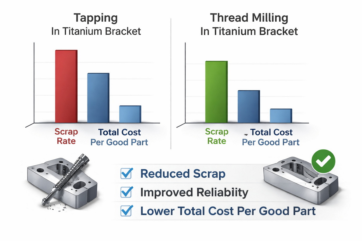 Thread Milling Cost And Scrap Improvement