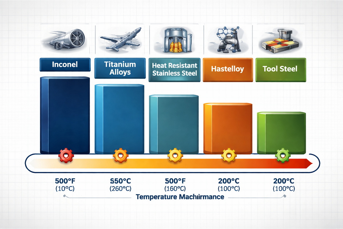 Top Heat Resistant Metals Comparison Chart