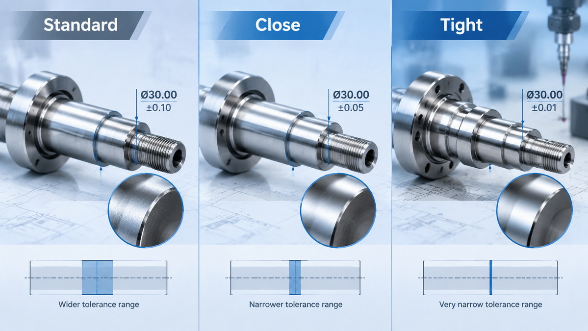 Tight And Close Tolerance Comparison