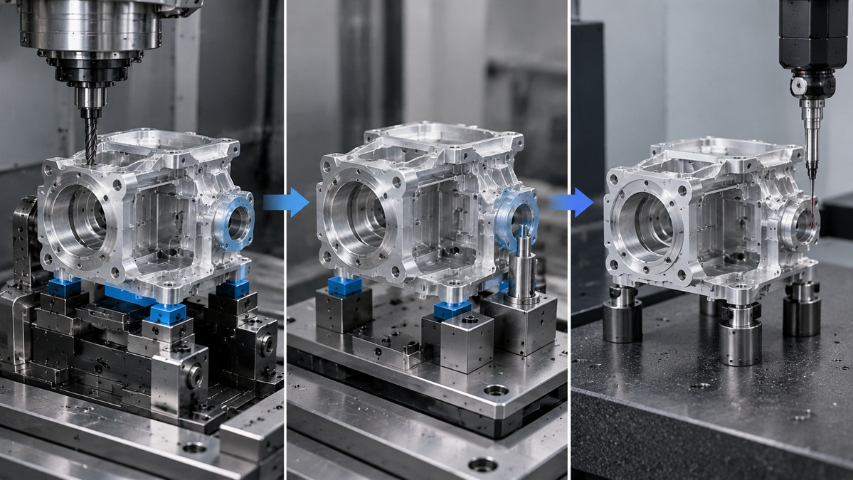 Precision Housing Datum Transfer And Inspection