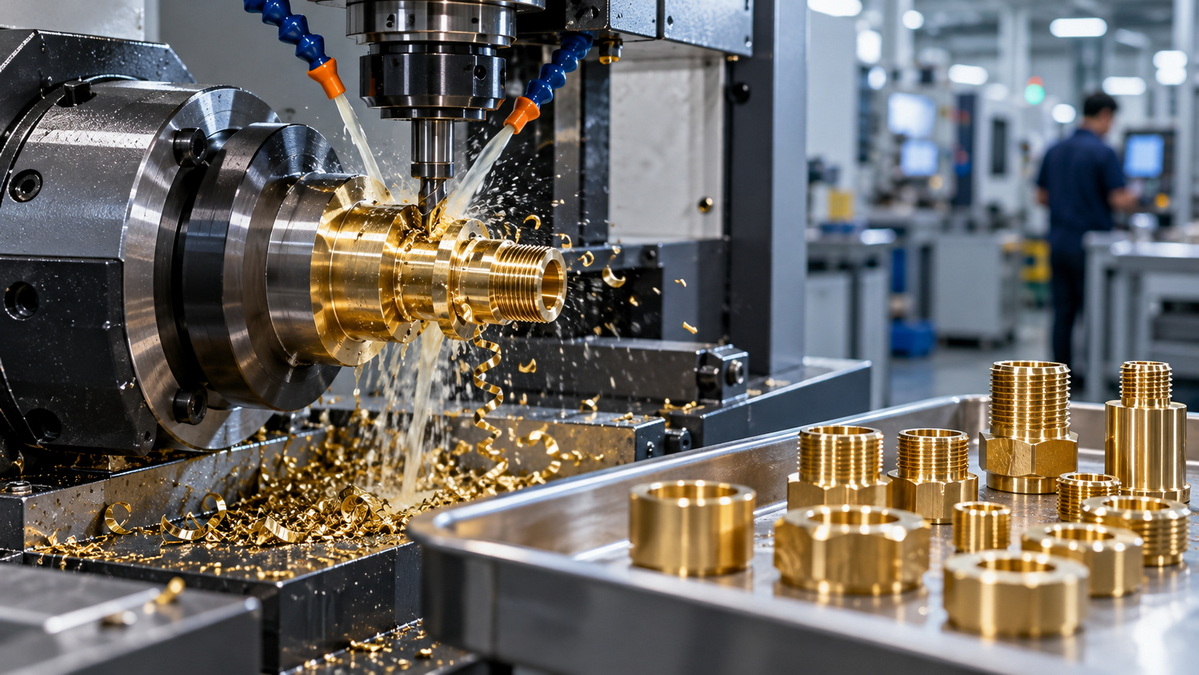 Brass CNC Machining In China
