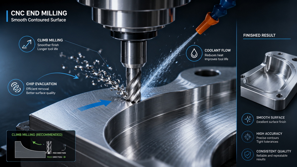 End Milling Guide: Tool Types, Selection Tips, And Best Practices for CNC Machining