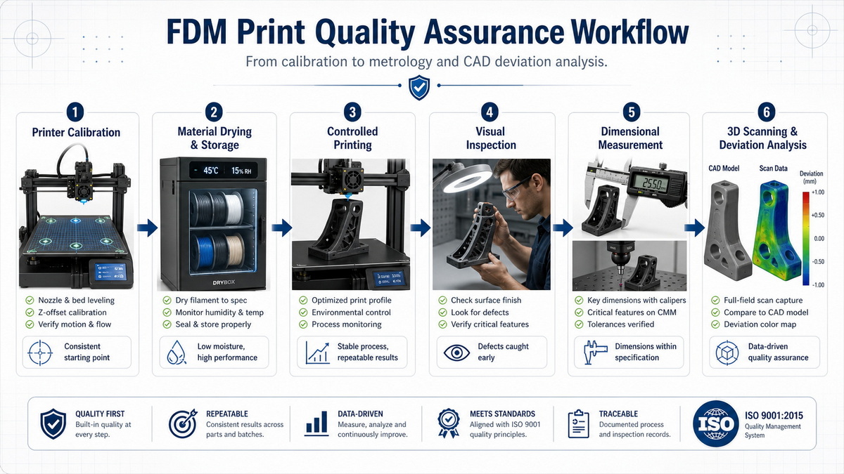 FDM Quality And Inspection Workflow