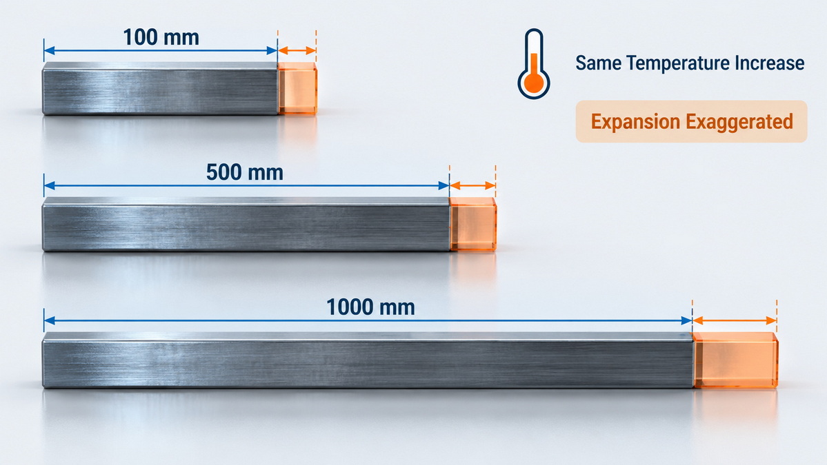 Thermal Expansion Across Different Part Lengths