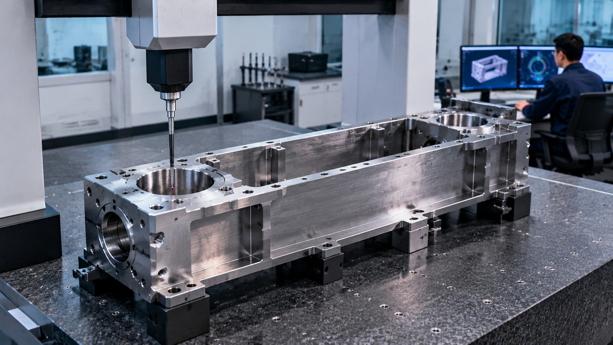 Precision Inspection of a Large Machined Housing