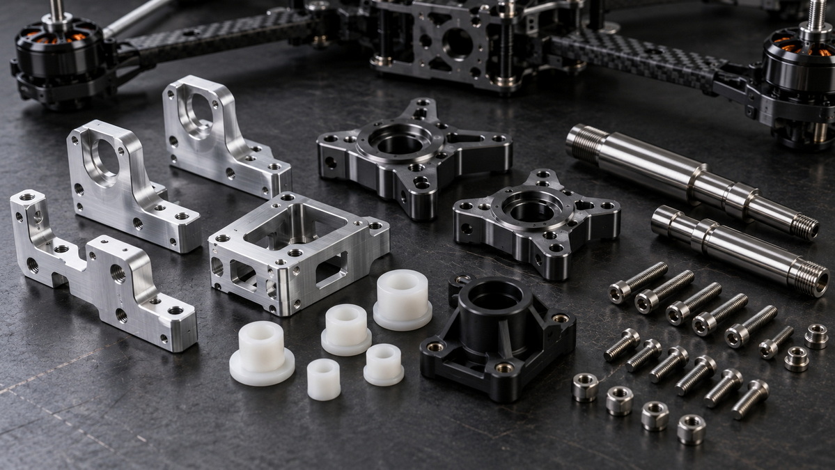 CNC Machined Drone Parts: A Practical Guide To Precision UAV Components, Materials, And DFM