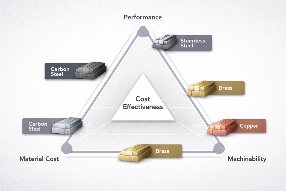 CNC Metal Cost Effectiveness Triangle