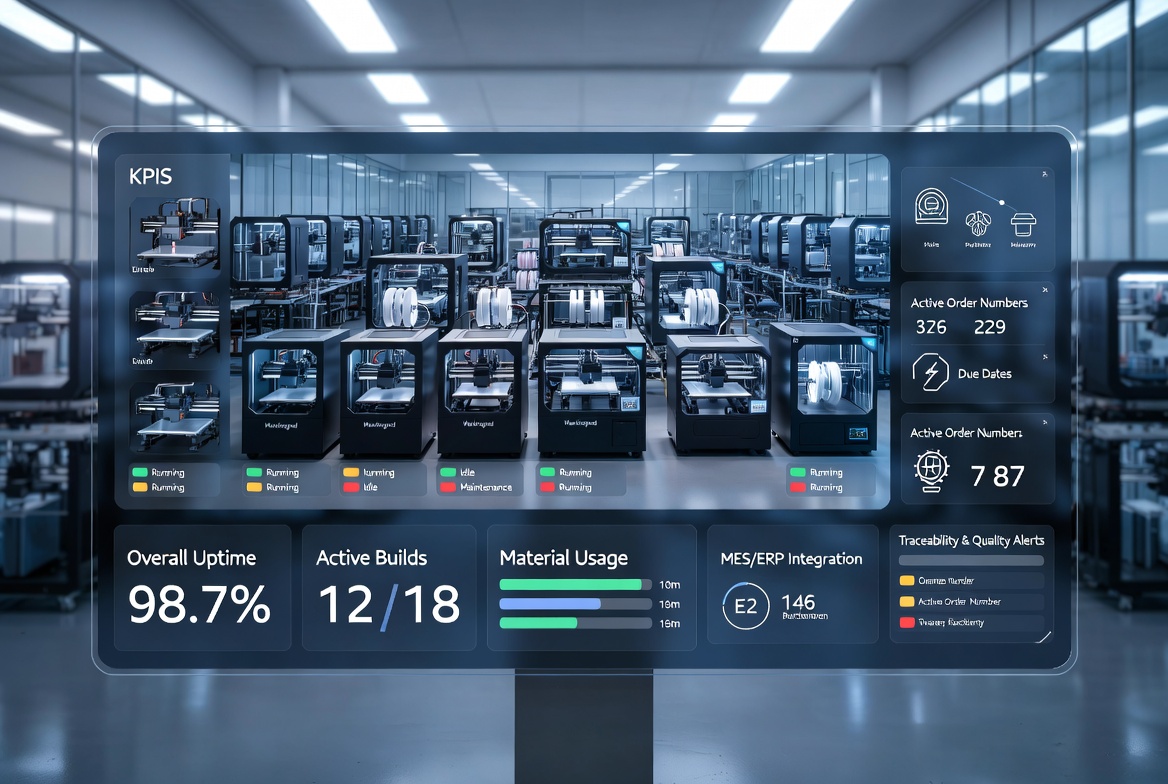 Smart Additive Manufacturing Cell Dashboard