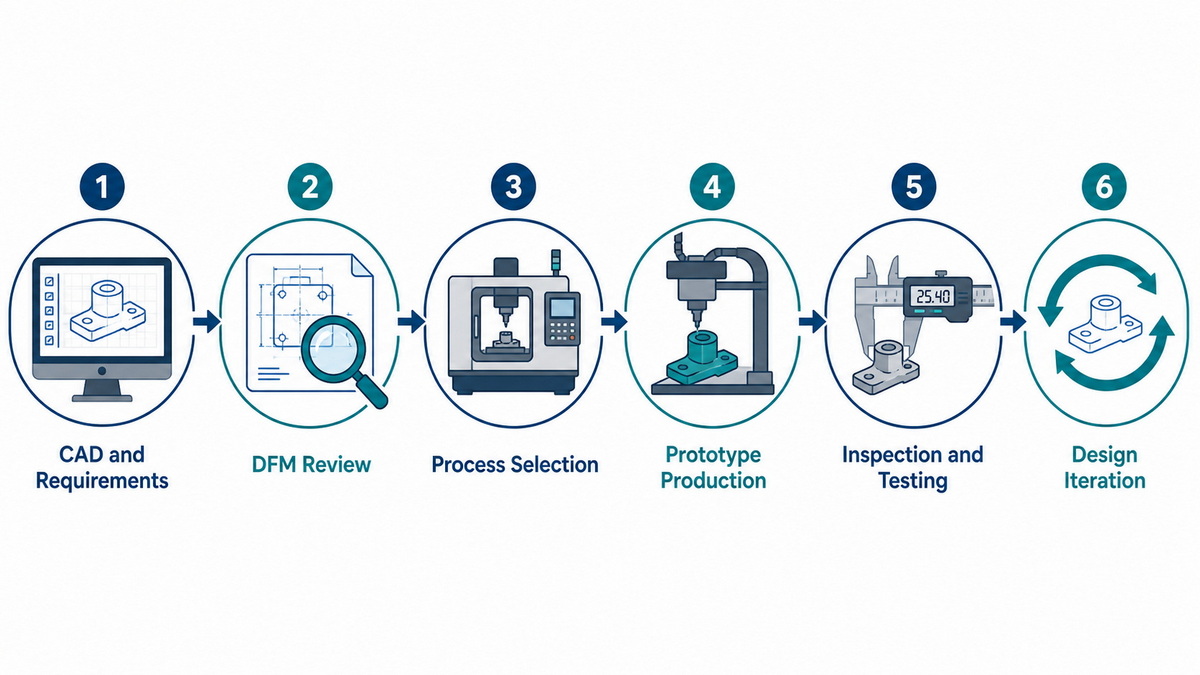 Rapid Prototyping Process Flow