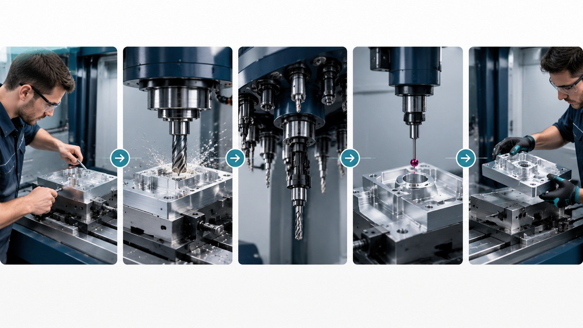 CNC Machining Time Breakdown