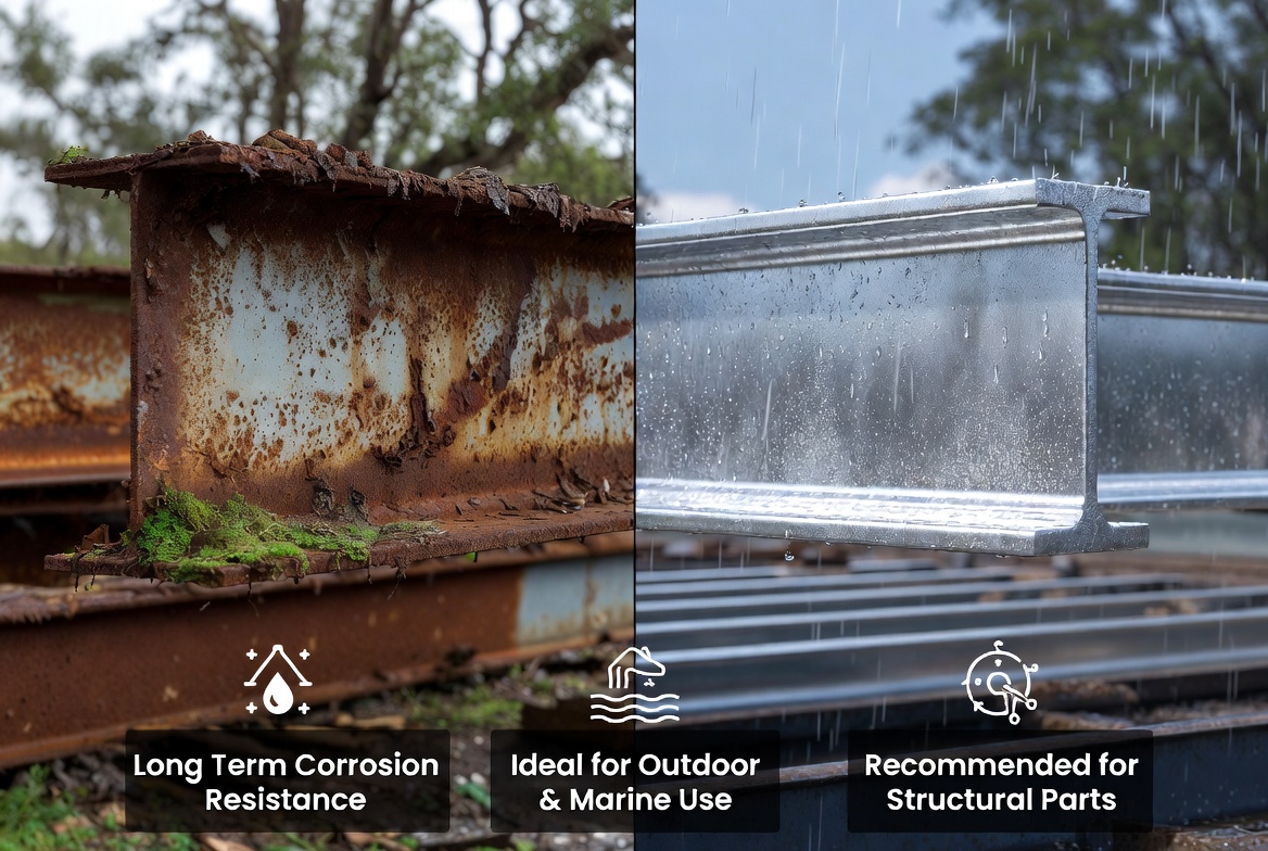 Outdoor Corrosion Protection For Steel