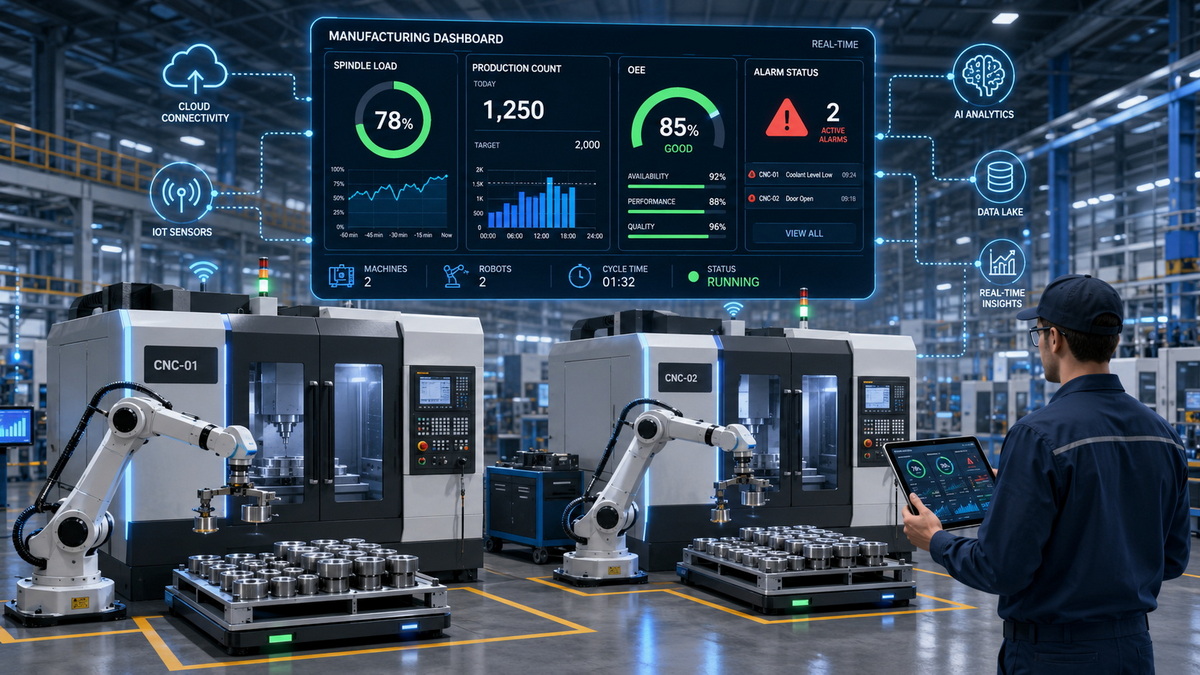 Smart CNC Factory Integration
