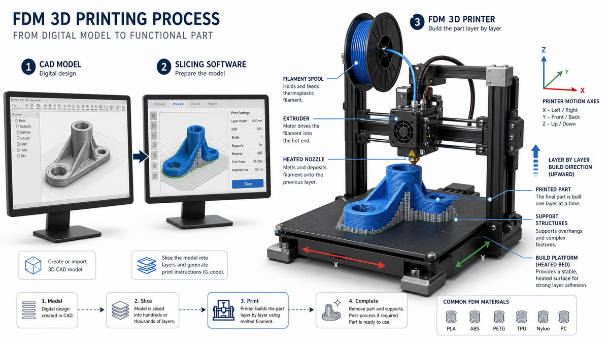 FDM 3D Printing in Modern Manufacturing: Advantages, Limitations, And Expert Strategies for Production-Grade Parts