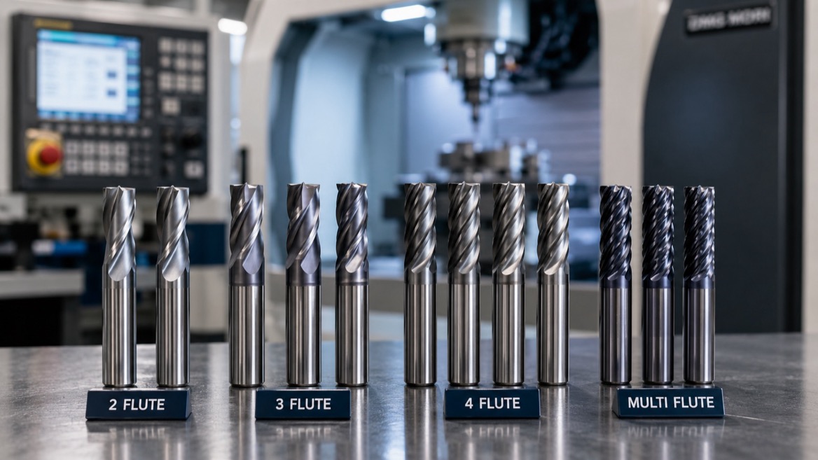 How to Choose the Right Milling Cutter Flute Count for Precision Machining