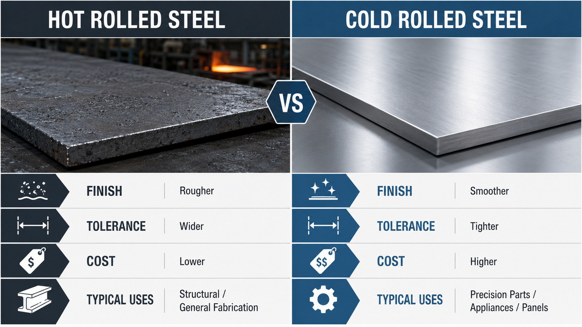 Hot Rolled Steel Comparison