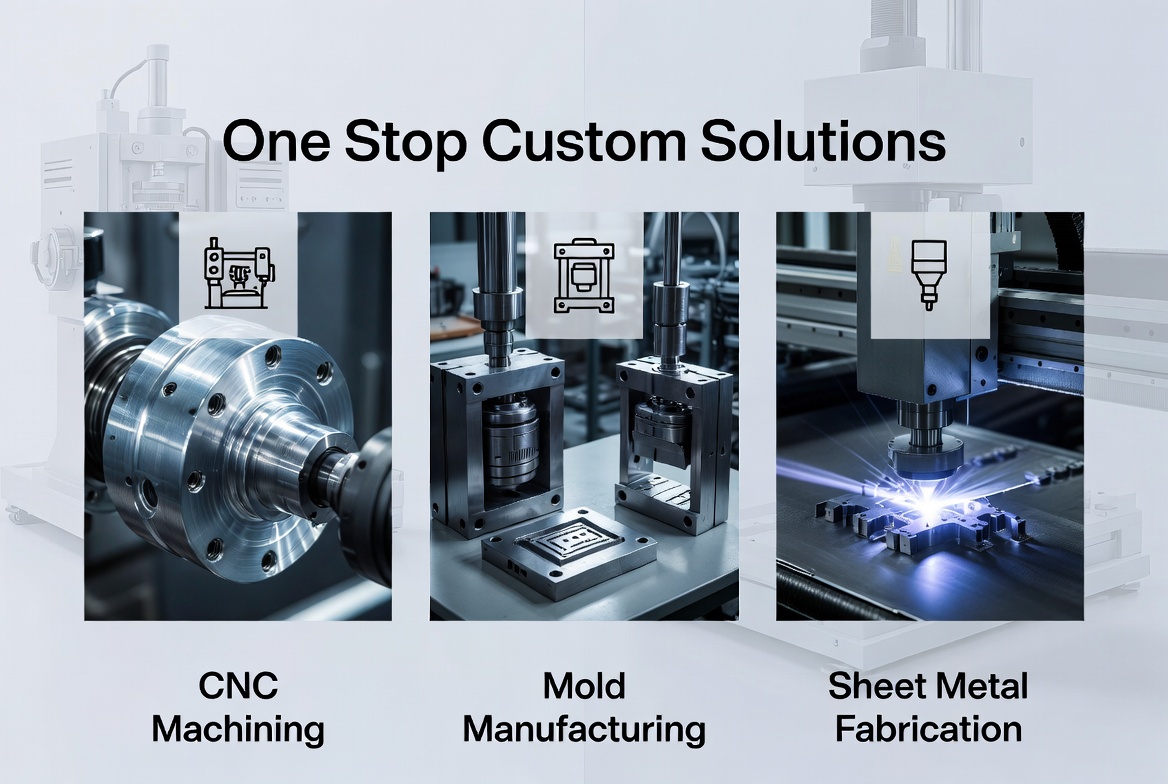Integrated Cnc Mold And Sheet Metal Services