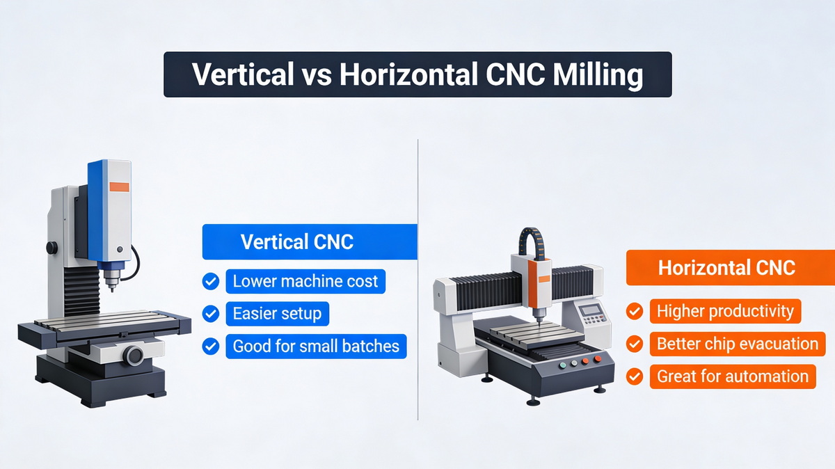 Vertical And Horizontal CNC Pros And Cons